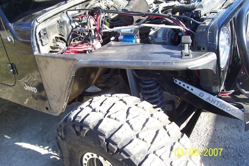 No Fenders TJ
